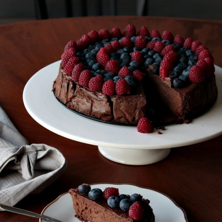 Wspaniały sernik mocno czekoladowy – prawie jak Urodzinowy Tort ;)