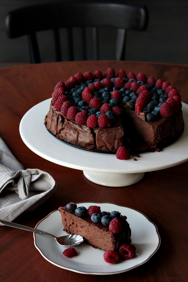 Wspaniały sernik mocno czekoladowy – prawie jak Urodzinowy Tort ;)