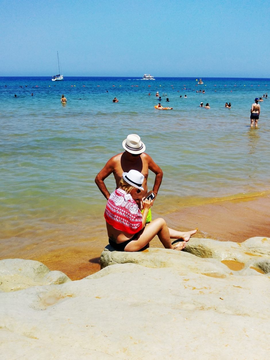 Ramla Bay – plaża z czerwonym piaskiem na Gozo